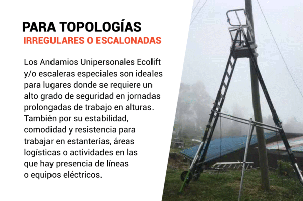 Andamio unipersonal Robusta 620 - Imagen 6