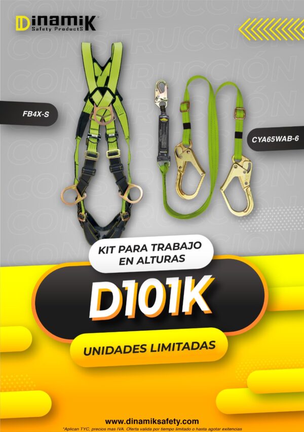 Kit para trabajo en alturas D101K